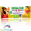 Mniam Lizak pomarańczowy bez cukru, z ksylitolem, stewią i witaminami by Starpharma (Mniam) (mniam-lizak-pomaranczowy-bez-cukru-z-ksylitolem-stewia-i-witaminami)