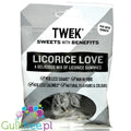 TWEEK Licorice Love - błonnikowe żelki lukrecjowe bez dodatku cukru 45% mniej kcal by Tweek - Sweets with Benefits (sweets-with-benefits-licorice-love-blonnikowe-zelki-lukrecjowe-bez-dodatku-cukru-45-mniej-kcal)