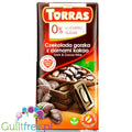 Torras Dark & Cocoa Nibs - ciemna czekolada z ziarnami kakaowca, bez cukru by Torras (torras-ciemna-czekolada-z-ziarnami-kakaowca-bez-cukru)