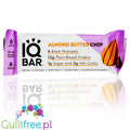 IQ Bar Almond Butter Chip - wegański keto baton białkowy z Lion's Mane (Migdały & Ciemna Czekolada) by IQ Bar (iq-bar-almond-butter-chip-brain-body-weganski-baton-bialkowy-z-lion-s-mane-mcts-omega-3-i-cholina)