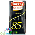 Torras Dark 85% - ciemna czekolada bez cukru, 85% kakao by Torras (torras-dark-85-ciemna-czekolada-bez-cukru-85-kakao)