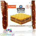 Rip Van Wafers Chocolate Hazelnut 130kcal - wafelek z kremem czekoladowym i orzechami laskowymi 2g cukru by Rip Van (rip-van-wafers-chocolate-hazelnut-130kcal-al-la-knoppers-bez-cukru-wafle-z-kremem-czekoladowym-i-orzechami-laskowymi-2g-cukru)