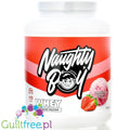Naughty Boy Whey Advanced Protein Strawberry Milkshake 2kg - gęsta odżywka białkowa, Mleczny Szejk Truskawkowy by Naughty Boy (naughty-boy-whey-advanced-protein-strawberry-milkshake-2kg-gesta-odzywka-bialkowa-mleczny-szejk-truskawkowy)