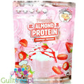 Macro Mike Almond Plant Protein, Strawberry ThickShake - wegańska turbo kremowa odżywka bez glutenu, mleka i sukralozy by Macro Mike (macro-mike-almond-premium-plant-protein-strawberry-thickshake-weganska-turbo-kremowa-odzywka-bez-glutenu-mleka-i-sukralozy)