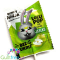 Bunny Ninja Lolli Pop, Zielone Jabłuszko 14kcal - bezcukrowy lizak o smaku jabłkowym z ksylitolem by Bunny Ninja (bunny-ninja-lolli-pop-zielone-jabluszko-14kcal-bezcukrowy-lizak-o-smaku-jablkowym-z-ksylitolem)