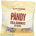 Pandy Candy Cola Dummies - błonnikowe żelki bez cukru 45% mniej kalorii, Cola w lukrowej posypce by Pandy Protein (pandy-candy-cola-dummies-blonnikowe-zelki-bez-cukru-45-mniej-kalorii-cola-w-lukrowej-posypce)