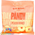 Pandy Candy Peach Rings - kwaśne błonnikowe żelki bez cukru 45% mniej kalorii, Brzoskwiniowe by Pandy Protein (pandy-candy-peach-rings-kwasne-blonnikowe-zelki-bez-cukru-45-mniej-kalorii-brzoskwiniowe)
