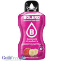 Bolero Drink Banana & Strawberry 9g - napój instant w saszetce, ze stewią, smak Banan & Truskawka by Bolero Drink (bolero-ze-stewia-banan-truskawka-1kcal-mix-na-15l)