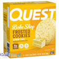 Quest Frosted Cookies, Lemon Cake - lukrowane miękkie keto ciastka w polewie, BOX 8 SZT by Quest Nutrition (quest-frosted-cookies-lemon-cake-lukrowane-miekkie-keto-ciastka-w-polewie-box-8-szt)