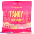 Pandy Sour Skulls - kwaśne żelki błonnikowe bez cukru 45% mniej kalorii, malinowo-cytrynowe by Pandy Protein (pandy-sour-skulls-kwasne-zelki-blonnikowe-bez-cukru-45-mniej-kalorii-malinowo-cytrynowe)