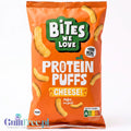 Bites We Love Protein Puffs Cheese - wegańskiechrupki z soczewicy o smaku serowym 21g białka by Bites We Love (bites-we-love-protein-puffs-cheese-weganskie-chrupki-z-soczewicy-o-smaku-serowym)