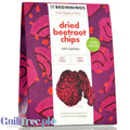 The Beginnings Dried Beetroot & Cashew Chips - niesolone surowe chipsy z buraków z orzechami nerkowca by The Beginnings (the-beginnings-dried-beetroot-chips-with-cashews-surowe-chipsy-z-burakow-z-orzechami-nerkowca)