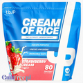 TBJP Cream of Rice, Strawberry Cream 2kg - kleik ryżowy bez cukru, regeneracyjny posiłek treningowy, Truskawka ze Śmietanką by TBJP (tbjp-cream-of-rice-strawberry-cream-2kg-kleik-ryzowy-bez-cukru-regeneracyjny-posilek-treningowy-truskawka-ze-smietanka)