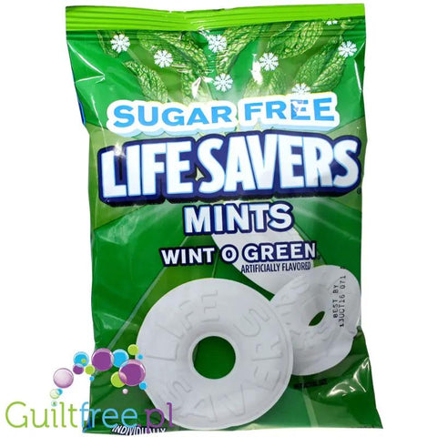 Lifesavers Wintogreen - cukierki miętowe bez cukru by Lifesavers (lifesavers-wintogreen-cukierki-mietowe-bez-cukru)