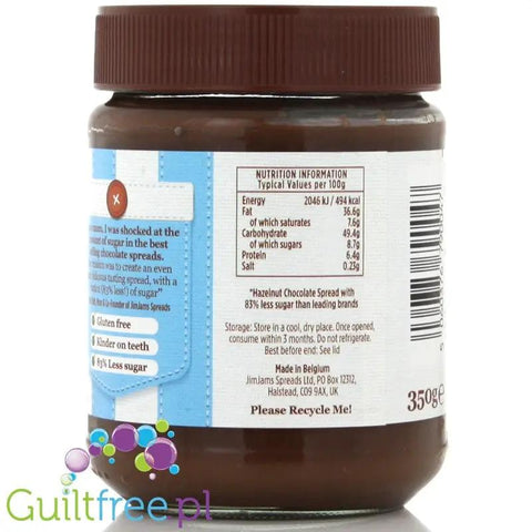 Jim Jams krem czekoladowo-orzechowy 83% mniej cukru by Jim Jams (jim-jams-krem-czekoladowo-orzechowy-83-mniej-cukru)