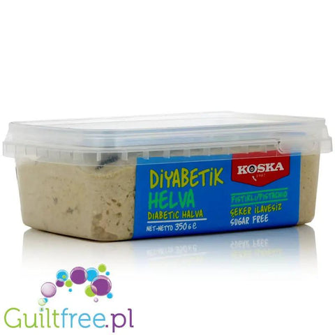 Koska Chałwa bez cukru waniliowa z pistacjami 350g by Koska (koska-chalwa-pistacjowa-bez-cukru)