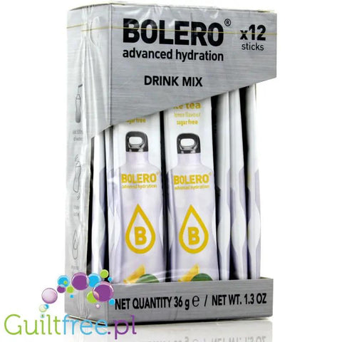 Bolero Sticks ze stewią, Ice Tea Cytryna 12 saszetek na 6L by Bolero Drink (bolero-sticks-ze-stewia-ice-tea-cytryna-12-saszetek-na-6l)