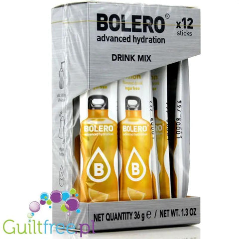 Bolero Sticks ze stewią, Cytryna, 12 saszetek na 6L by Bolero Drink (bolero-sticks-ze-stewia-cytryna-12-saszetek-na-6l)