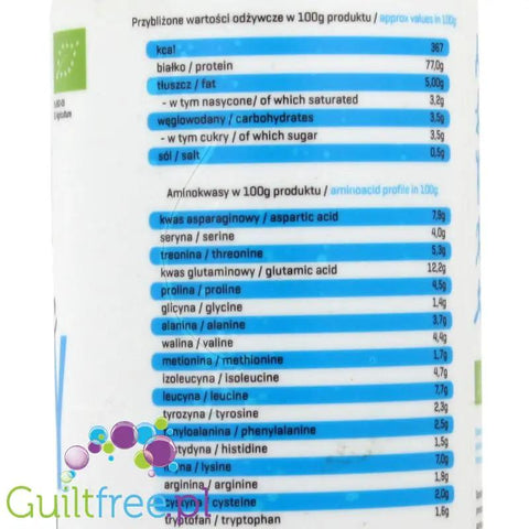 Diet Food Bio Whey organiczne białko serwatkowe 0,5kg by Diet Food (diet-food-bio-whey-organiczne-bialko-serwatkowe-05kg)