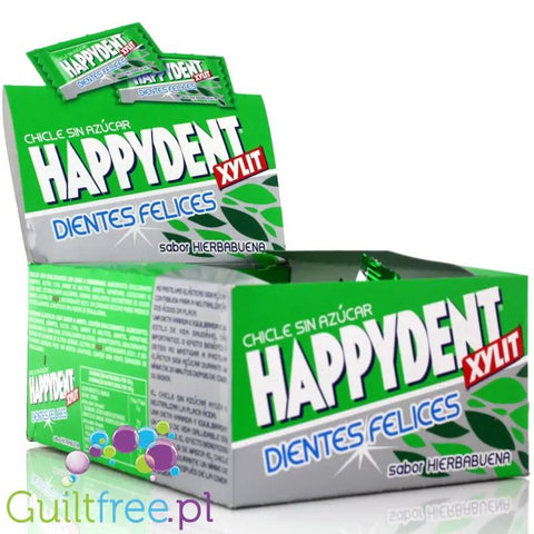 Happydent Xylit, Mięta Pieprzowa - guma do żucia z ksylitolem by Happydent Xylit (happydent-xylit-mieta-guma-do-zucia-z-ksylitolem)
