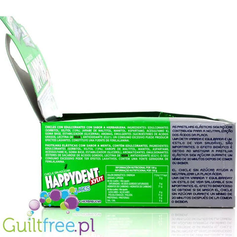 Happydent Xylit, Mięta Pieprzowa - guma do żucia z ksylitolem by Happydent Xylit (happydent-xylit-mieta-guma-do-zucia-z-ksylitolem)