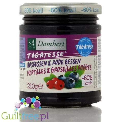 Damhert Slim Myrtilles-Groseilles - dżem Jagody & Porzeczki dżem tylko 3g cukru by Damhert (damhert-slim-myrtilles-groseilles-dzem-jagody-porzeczki-dzem-tylko-3g-cukru)