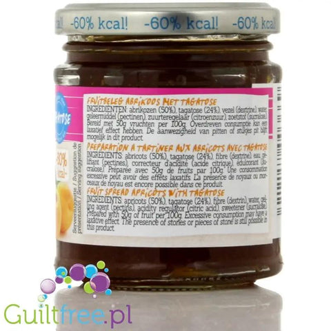 Damhert Low Carb morelowy dżem bez dodatku cukru by Damhert (damhert-dzem-niskocukrowy-z-tagatoza-morela-60-mniej-kcal)