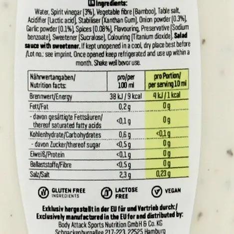 Body Attack dressing Cezara bez tłuszczu, 1kcal by Body Attack (body-attack-dressing-cezara-bez-tluszczu-1kcal)