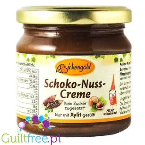 Santini krem czekoladowo-orzechowy z ksylitolem, bez oleju palmowego by Santini (birkengold-krem-czekoladowo-orzechowy-z-ksylitolem-bez-oleju-palmowego)