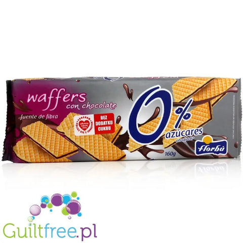 Florbu wafelki bez cukru z kremem kakaowym by Florbu (florbu-wafelki-z-kremem-czekoladowym-160g)