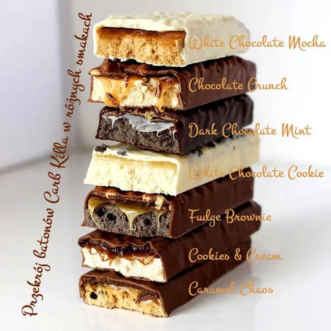 Grenade Carb Killa Caramel Chaos, 23g białka, proteinowy baton karmelowo-czekoladowy by Grenade Carb Killa (grenade-carb-killa-caramel-chaos)