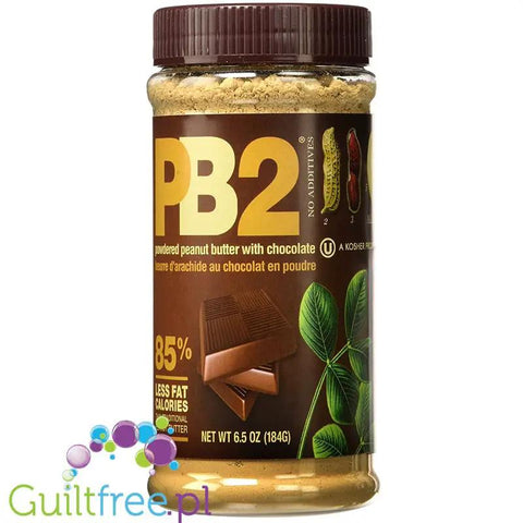 PB2 Chocolate - czekoladowe odtłuszczone masło orzechowe w proszku by PB2 (Bell Plantation) (chocolate-pb2-czekoladowe-odtluszczone-maslo-orzechowe-w-proszku)