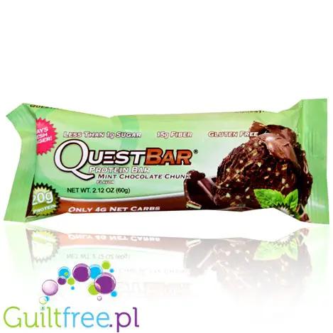 Quest Bar Mint Chocolate Chunk baton proteinowy Mięta & Czekolada by Quest Nutrition (quest-mint-chocolate-chunk-baton-proteinowy-mieta-czekolada)
