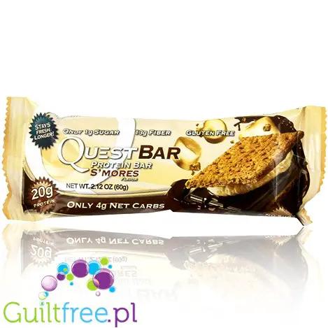 Quest Bar S'mores - baton proteinowy Marshmallow & Czekolada 20g białka by Quest Nutrition (quest-baton-proteinowy-s-mores)