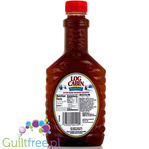 Log Cabin syrop klonowy bez cukru i tłuszczu, 20kcal by Pozostali Producenci (log-cabin-sugar-free-syrup)