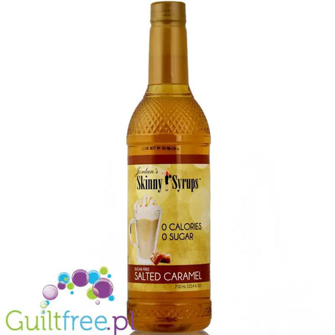 Jordan's Skinny Syrups Salted Caramel - syrop Solony Karmel zero kalorii by Skinny Mixes Jordan's (skinny-syrups-syrop-solony-karmel-0kcal)