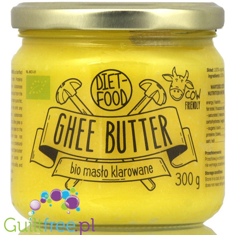 Diet Food Ghee organiczne masło klarowane by Diet Food (diet-food-ghee)