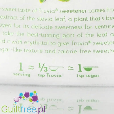 Truvia Stevia Leaf 270g UK - naturalny słodzik w kryształkach 0kcal ze stewią i erytrytolem by Truvia (truvia-crystals-sugar-free-sweetener)
