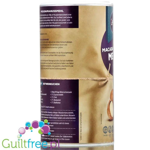 Soulfood Macadamianuss Mehl - odtłuszczona mąka z orzechów makadamia 0,7kg by Soulfood Lowcarberia (soulfood-macadamianuss-mehl-odtluszczona-maka-z-orzechow-makadamia-07kg)