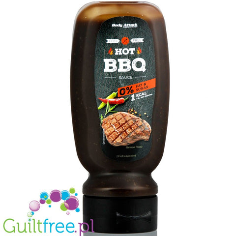 Body Attack Hot BBQ pikantny sos zero kalorii by Body Attack (body-attack-hot-bbq-pikantny-sos-zero-kalorii)