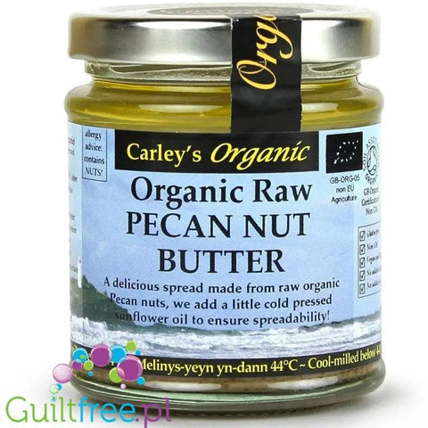 Carley's Pecan surowe organiczne masło z orzechów pekan by Carley's Organic (carley-s-surowe-organiczne-maslo-pekan)