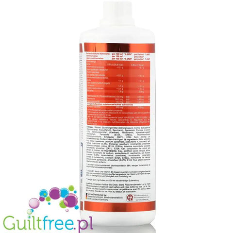 Vital Drink Blood Orange 1L - koncentrat bez cukru z L-karnityną i witaminami by Best Body Nutrition (vital-drink-blood-orange-1l-koncentrat-bez-cukru)