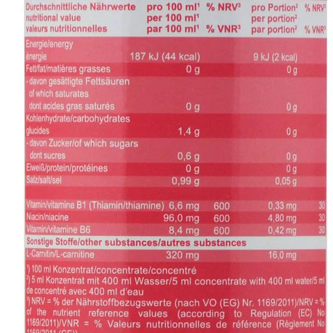 Vital Drink Malina 1L - koncentrat bez cukru z L-karnityną i witaminami by Best Body Nutrition (vital-drink-malina-1l-koncentrat-bez-cukru-z-l-karnityna-i-witaminami)