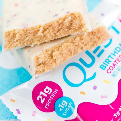Quest Bar Birthday Cake baton proteinowy 21g białka by Quest Nutrition (quest-bar-birthday-cake)