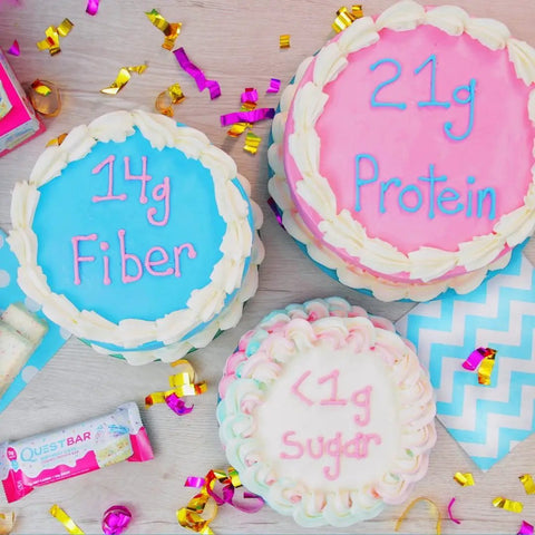 Quest Bar Birthday Cake baton proteinowy 21g białka by Quest Nutrition (quest-bar-birthday-cake)