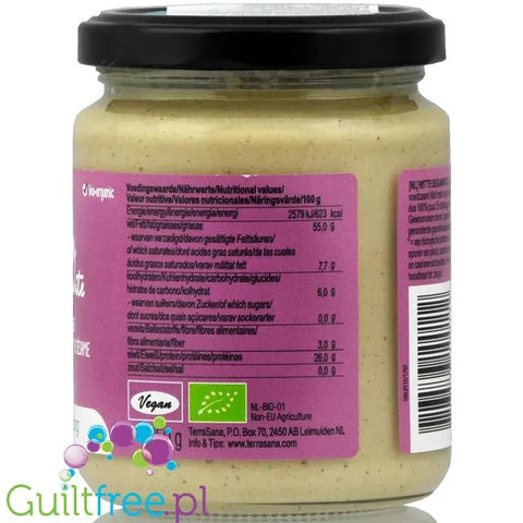 Terrasna Tahin White biała pasta sezamowa 100% by Terrasana (terrasana-tahin-white-biala-pasta-sezamowa)