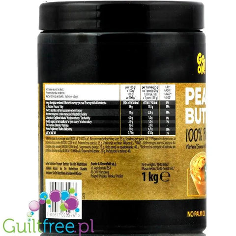 Sante Go On! Czyste masło orzechowe Smooth 1KG by Sante (sante-go-on-czyste-maslo-orzechowe-1kg)