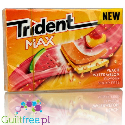 Trident Max Arbuz & Brzoskwinia guma do żucia bez cukru by Trident (trident-max-arbuz-brzoskwinia-guma-do-zucia-bez-cukru)