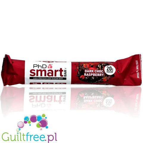 Phd Smart Ciemna Czekolada & Maliny - baton proteinowy 0,4gcukru by PhD (phd-smart-dark-chocolate-raspberry)