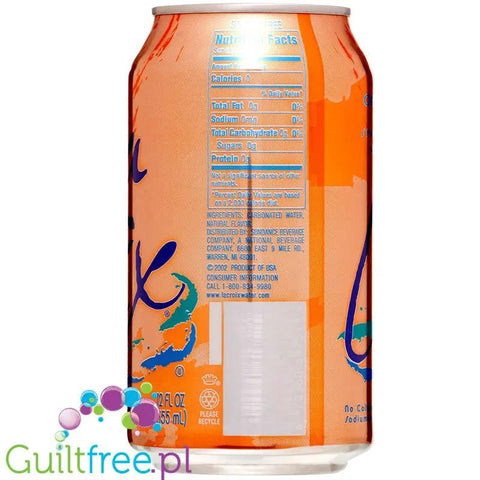 La Croix Orange Sparkling Water